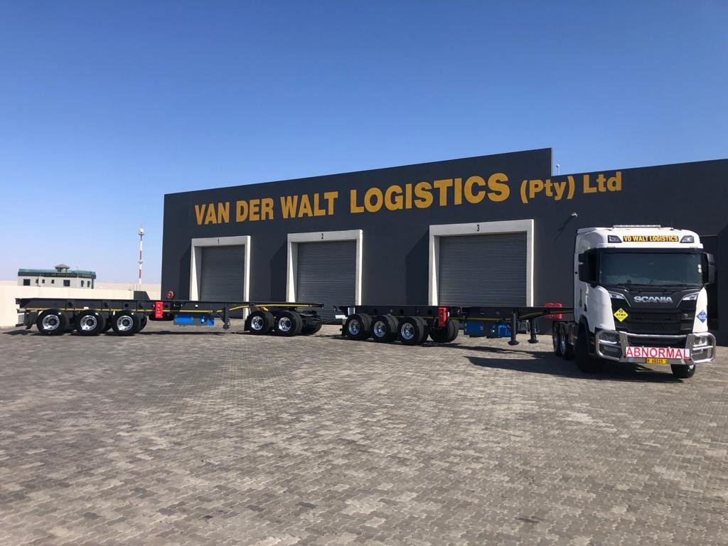 Van der Walt Logistics depot in Walvis Bay